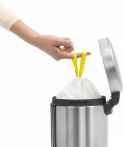 Brabantia NewIcon Prullenbak - 3 L - Matt Steel -Brabantia 1008x1200