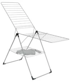 Brabantia Droogrek Inklapbaar T Model - 20 M - Metallic Grey -Brabantia 1025x1200