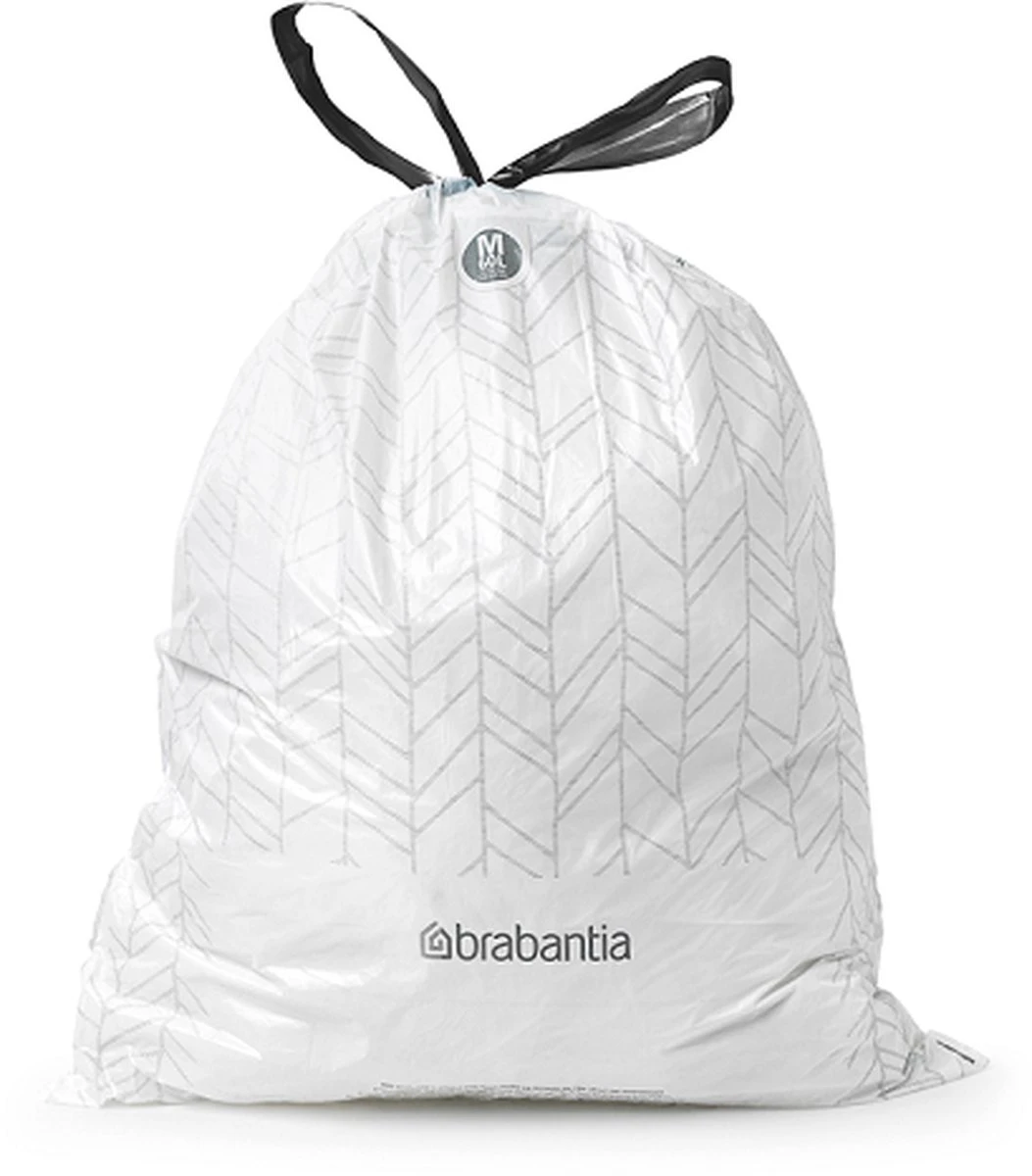 Brabantia PerfectFit 60 Liter Vuilniszakken Code M - 20 Zakken 4 Brabantia PerfectFit 60 Liter Vuilniszakken Code M - 20 Zakken - Afbeelding 2