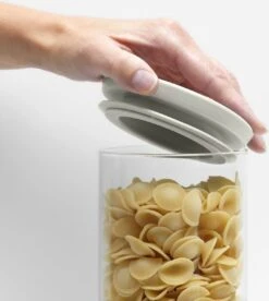 Brabantia Voorraadpotten - Stapelbaar - 0,3 0,6 & 1,1 L - Glas -Brabantia 1075x1200 2