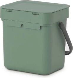 Brabantia Sort & Go Aanrecht Afvalbakje - 3 L - Fir Green 25 Brabantia Sort & Go Aanrecht Afvalbakje - 3 L - Fir Green -Brabantia 1124x1200