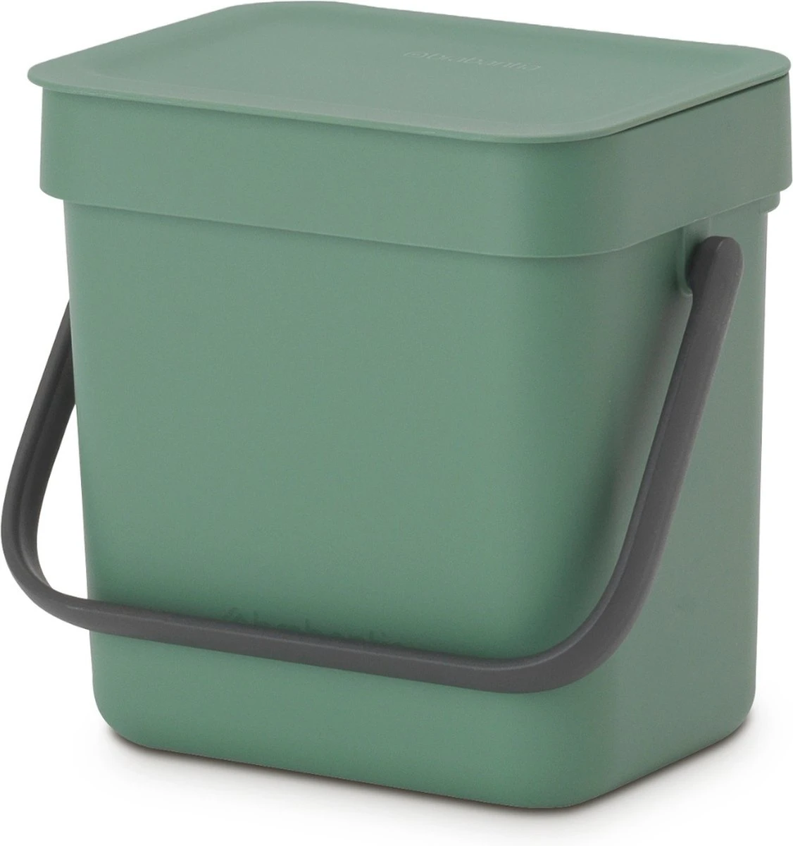 Brabantia Sort & Go Aanrecht Afvalbakje - 3 L - Fir Green 3 Brabantia Sort & Go Aanrecht Afvalbakje - 3 L - Fir Green