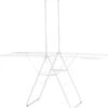 Brabantia HangOn Droogrek Inklapbaar - 25 Meter - Met Stang - White -Brabantia 1152x1200