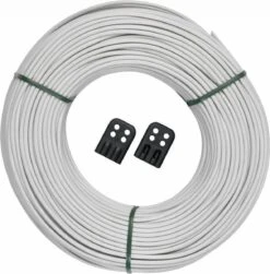 Brabantia Waslijndraad - Met Draadverbinders - 65 M - Grijs