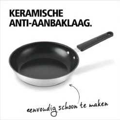 BRABANTIA ENJOYMENT Koekenpan - Keramische Antiaanbaklaag - Ø 24 Cm - Inductie - Pfas Vrij -Brabantia 1198x1200 3