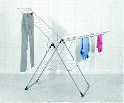 Brabantia Droogrek Inklapbaar T Model - 20 M - Metallic Grey -Brabantia 1200x1003