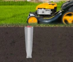 Brabantia Topspinner Droogmolen Met Metalen Grondanker - 60 M - Metallic Grey -Brabantia 1200x1015 11