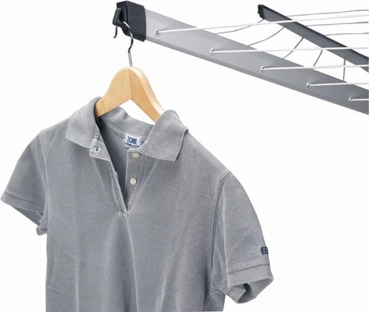 Brabantia Lift-O-Matic Droogmolen Met Grondanker En Beschermhoes - 60 M - Metallic Grey 16 Brabantia Lift-O-Matic Droogmolen Met Grondanker En Beschermhoes - 60 M - Metallic Grey - Afbeelding 14