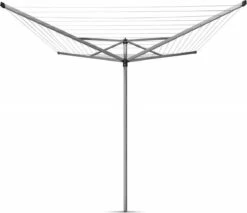 Brabantia Topspinner Droogmolen Met Metalen Grondanker - 60 M - Metallic Grey -Brabantia 1200x1035 3