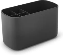 Brabantia ReNew Tandenborstelhouder - 11 X 19,6 X 9,9 Cm - Dark Grey -Brabantia 1200x1044