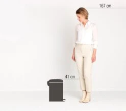 Brabantia NewIcon Prullenbak - 12 L - Soft Beige 16 Brabantia NewIcon Prullenbak - 12 L - Soft Beige -Brabantia 1200x1057 20