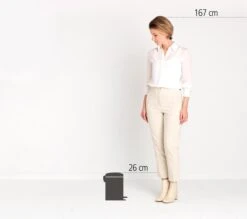 Brabantia NewIcon Prullenbak - 3 L - Brilliant Steel -Brabantia 1200x1064 14