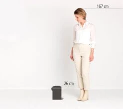 Brabantia NewIcon Prullenbak - 3 L - Soft Beige -Brabantia 1200x1064 9