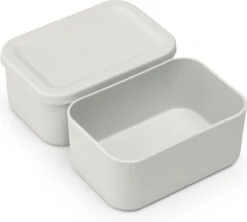 Brabantia Make & Take Bento Lunchbox Incl Bentobox - Large - Kunststof - Light Grey -Brabantia 1200x1080