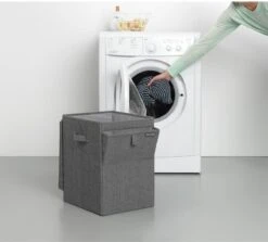 Brabantia Wasmand Met Deksel - Stapelbaar - 35 L - Pepper Black 24 Brabantia Wasmand Met Deksel - Stapelbaar - 35 L - Pepper Black -Brabantia 1200x1083