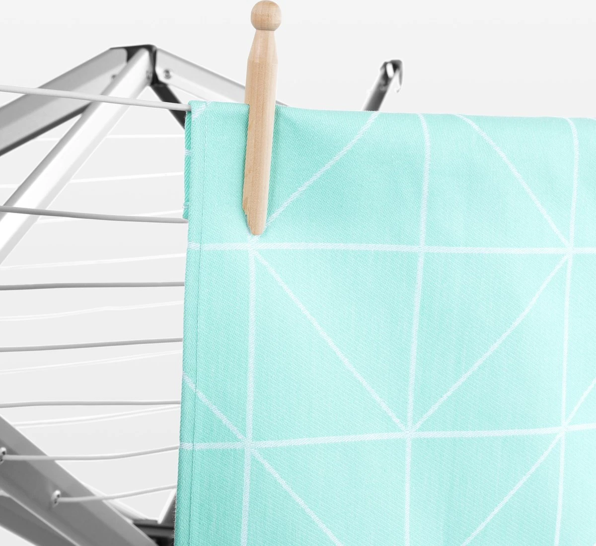 Brabantia WallFix Wanddroger - Met Beschermhoes - 24 M - Metallic Grey 17 Brabantia WallFix Wanddroger - Met Beschermhoes - 24 M - Metallic Grey - Afbeelding 15