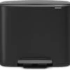 Brabantia Bo Prullenbak - 3 X 11 L - Matt Black -Brabantia 1200x1112