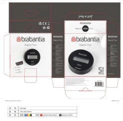 Brabantia Tasty+ Kookwekker - Met Magneet - Terracotta Pink 18 Brabantia Tasty+ Kookwekker - Met Magneet - Terracotta Pink -Brabantia 1200x1180