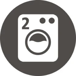 Brabantia Droogrek Inklapbaar T Model - Met Wasknijpertasje - 20 M - Matt Black -Brabantia 1200x1199 6