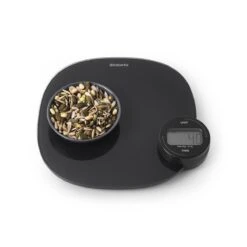 Brabantia Tasty+ Keukenweegschaal Digitaal - Geen Batterij Nodig - Dark Grey -Brabantia 1200x1200 145