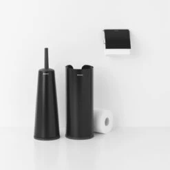Brabantia ReNew Toiletaccessoires - 3-delig - Matt Black -Brabantia 1200x1200 175