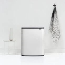 Brabantia Bo Touch Bin Prullenbak - 2 X 30 L - White -Brabantia 1200x1200 275