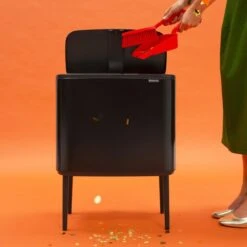 Brabantia Bo Touch Bin 11+23 Liter - Mat Zwart - -Brabantia 1200x1200 288