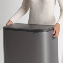 Brabantia Bo Touch Bin Prullenbak - 2 X 30 L - Platinum -Brabantia 1200x1200 292