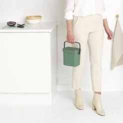 Brabantia Sort & Go Aanrecht Afvalbakje - 3 L - Fir Green 31 Brabantia Sort & Go Aanrecht Afvalbakje - 3 L - Fir Green -Brabantia 1200x1200 394