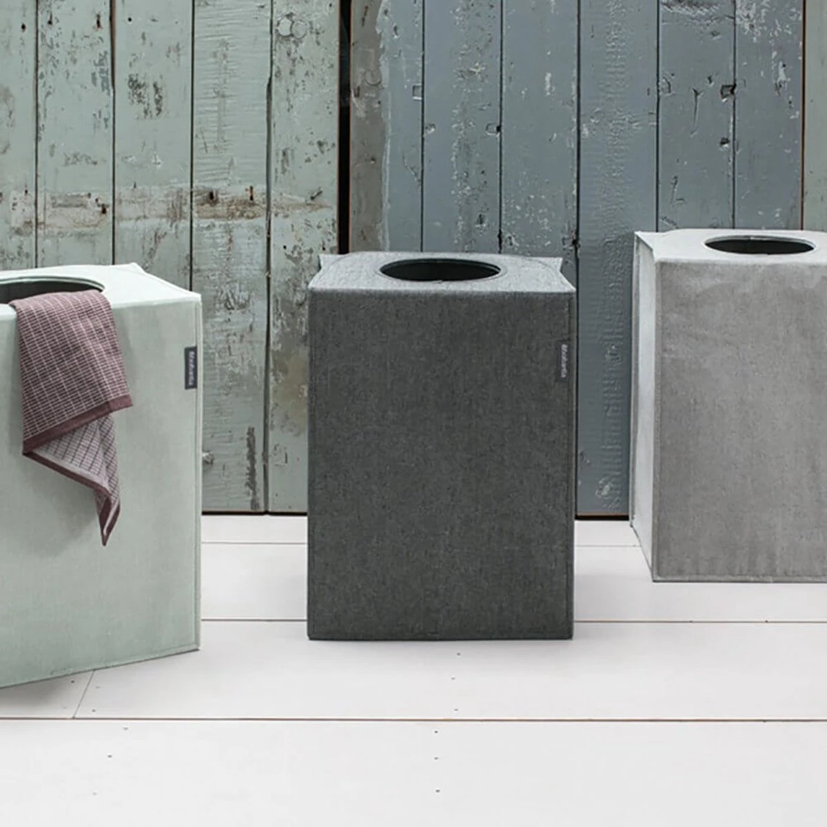 Brabantia Wasmand Met Deksel - 55 L - Pepper Black 14 Brabantia Wasmand Met Deksel - 55 L - Pepper Black - Afbeelding 12