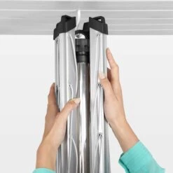 Brabantia Lift-O-Matic Droogmolen Met Grondanker En Beschermhoes - 50 M - Metallic Grey 17 Brabantia Lift-O-Matic Droogmolen Met Grondanker En Beschermhoes - 50 M - Metallic Grey -Brabantia 1200x1200 428