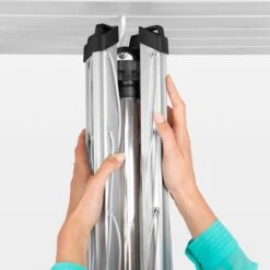 Brabantia Lift-O-Matic Droogmolen Met Grondanker - 60 M - Metallic Grey -Brabantia 1200x1200 532