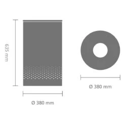 Brabantia Wasmand - 60 L - Matt Steel Met Kunststof Deksel -Brabantia 1200x1200 540