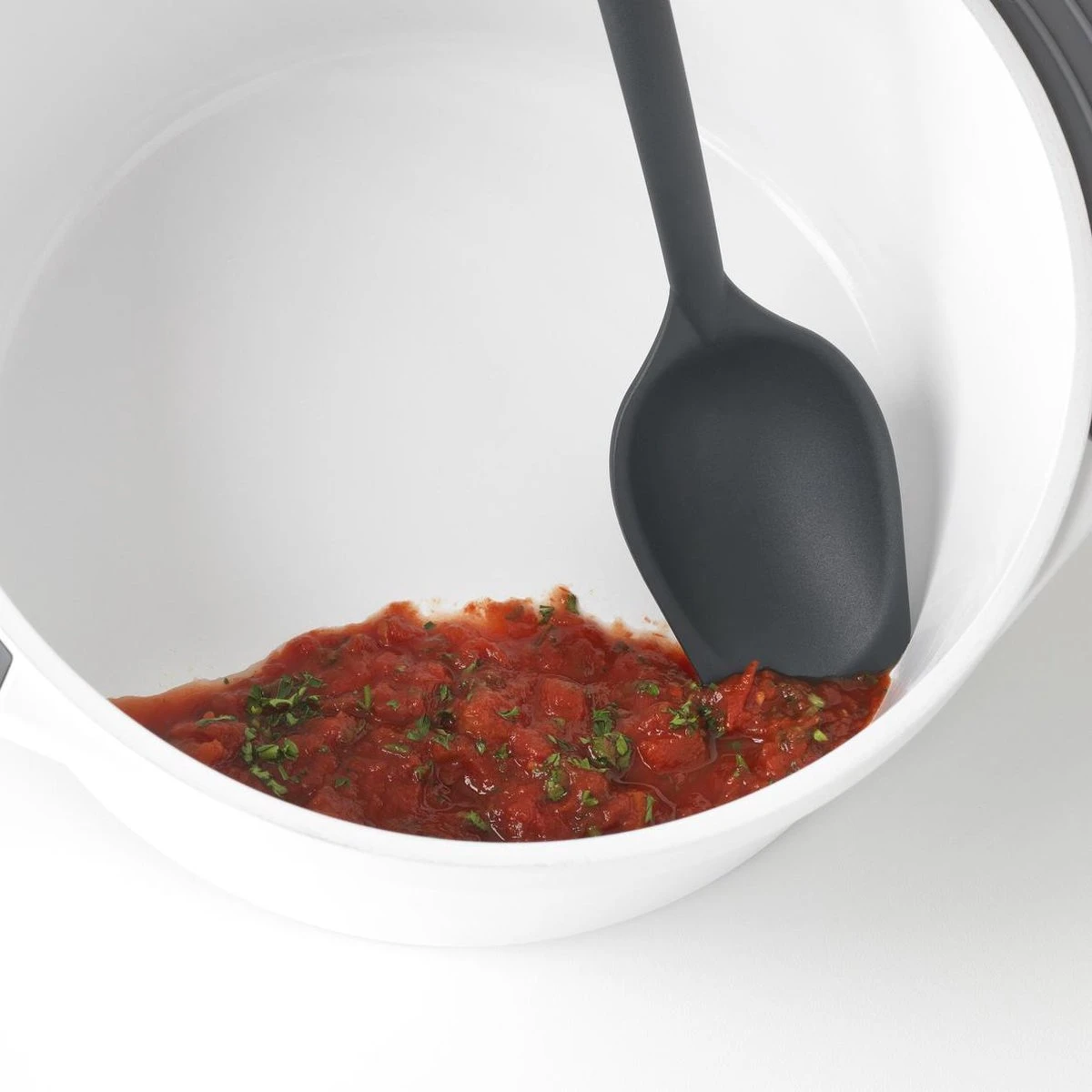 Brabantia Tasty+ Opscheplepel Plus Schraper - Grape Red 6 Brabantia Tasty+ Opscheplepel Plus Schraper - Grape Red - Afbeelding 4