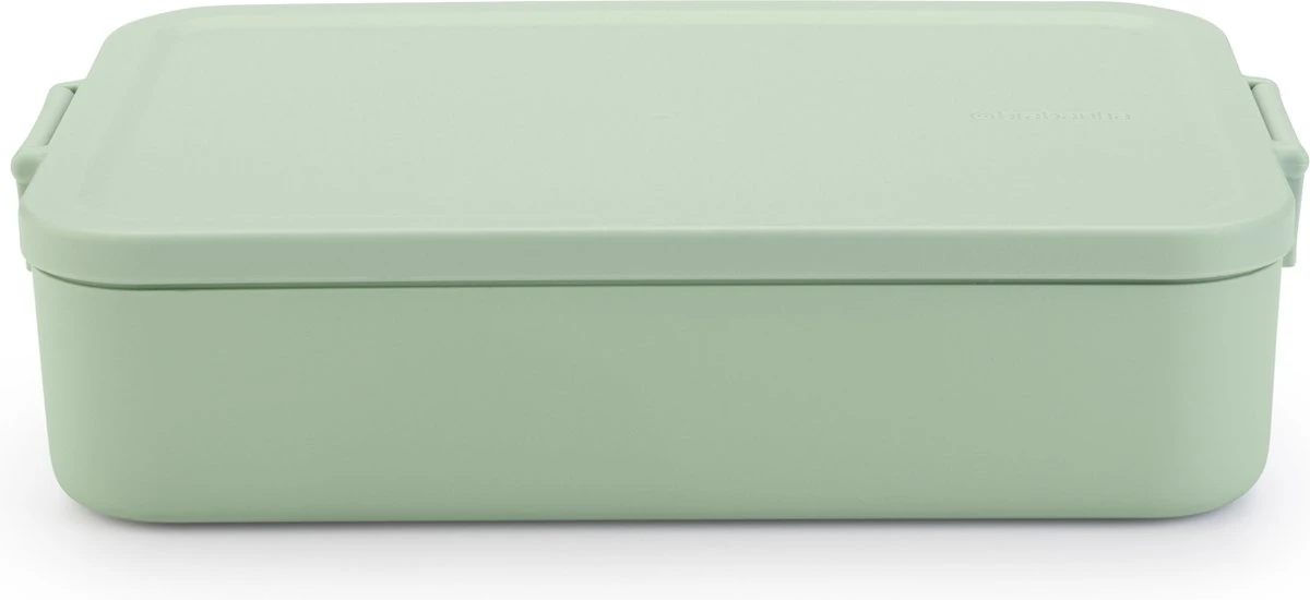 Brabantia Make & Take Bento Lunchbox Incl Bentobox- Large - Kunststof - Jade Green 7 Brabantia Make & Take Bento Lunchbox Incl Bentobox- Large - Kunststof - Jade Green - Afbeelding 5