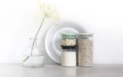 Brabantia Voorraadpotten - Stapelbaar - 0,3 0,6 & 1,1 L - Glas -Brabantia 1200x748 2