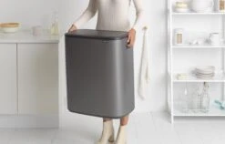 Brabantia Bo Touch Bin Prullenbak - 2 X 30 L - Platinum -Brabantia 1200x766 8