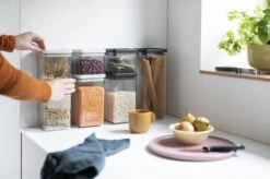 Brabantia Tasty+ Voorraadpot Stapelbaar - 2,5 L - Dark Grey -Brabantia 1200x799 107