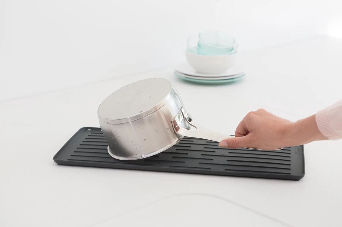 Brabantia SinkSide Afdruiprek Compact - Dark Grey 6 Brabantia SinkSide Afdruiprek Compact - Dark Grey - Afbeelding 4