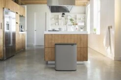 Brabantia Bo Touch Bin Prullenbak - 2 X 30 L - Mineral Concrete Grey -Brabantia 1200x799 53