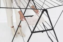 Brabantia HangOn Droogrek Inklapbaar - 20 Meter - Matt Black -Brabantia 1200x800 137