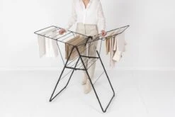 Brabantia HangOn Droogrek Inklapbaar - 20 Meter - Matt Black -Brabantia 1200x800 138