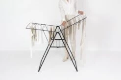 Brabantia HangOn Droogrek Inklapbaar - 20 Meter - Matt Black -Brabantia 1200x800 139