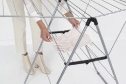 Brabantia HangOn Droogrek Inklapbaar - 25 Meter - Metallic Grey -Brabantia 1200x800 170