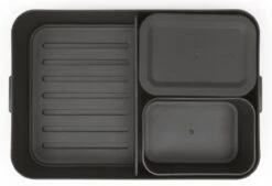 Brabantia Make & Take Bento Lunchbox Incl Bentobox - Large - Kunststof - Dark Grey -Brabantia 1200x820