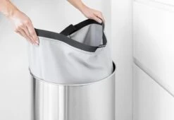 Brabantia Wasmand - 60 L - Matt Steel Met Kunststof Deksel -Brabantia 1200x827 1