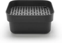 Brabantia SinkSide Afwasbak Vierkant - Met Afdruipschaal - Dark Grey -Brabantia 1200x843