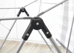 Brabantia Droogrek Inklapbaar T Model - 20 M - Metallic Grey -Brabantia 1200x860