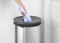 Brabantia Wasmand - 60 L - Matt Steel Met Kunststof Deksel -Brabantia 1200x871 1