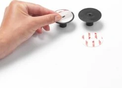 Brabantia ReNew Handdoekhaakjes - 2 Stuks - Dark Grey -Brabantia 1200x872